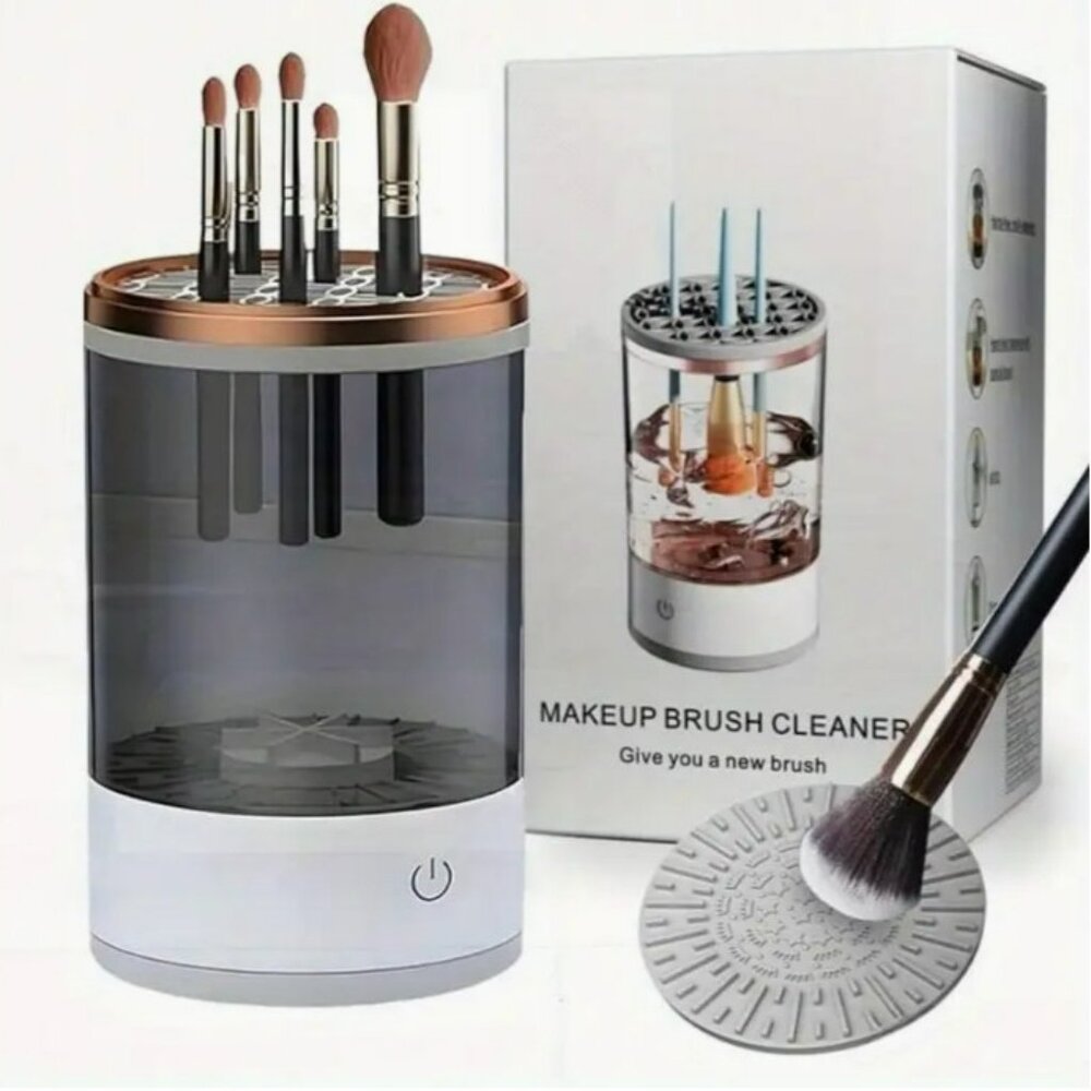 USB Rechargeable Electric Makeup Brush Cleaner - NWT